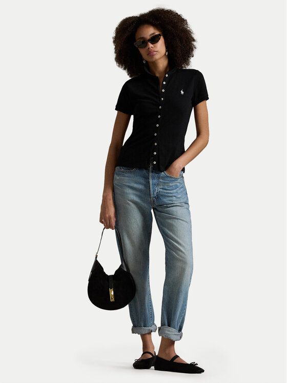 Polo Ralph Lauren Polo Ralph Lauren Poloshirt 211939272004 Schwarz Slim Fit