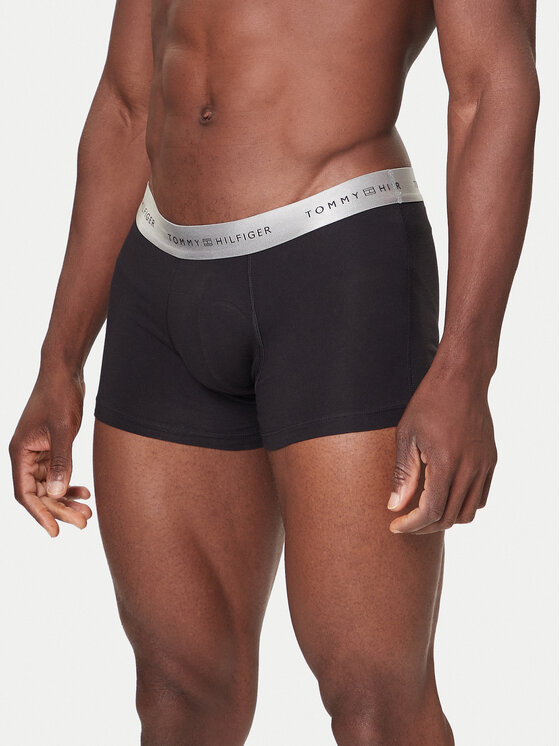 Tommy Hilfiger Tommy Hilfiger Комплект 3 чифта боксерки UM0UM03411 Черен