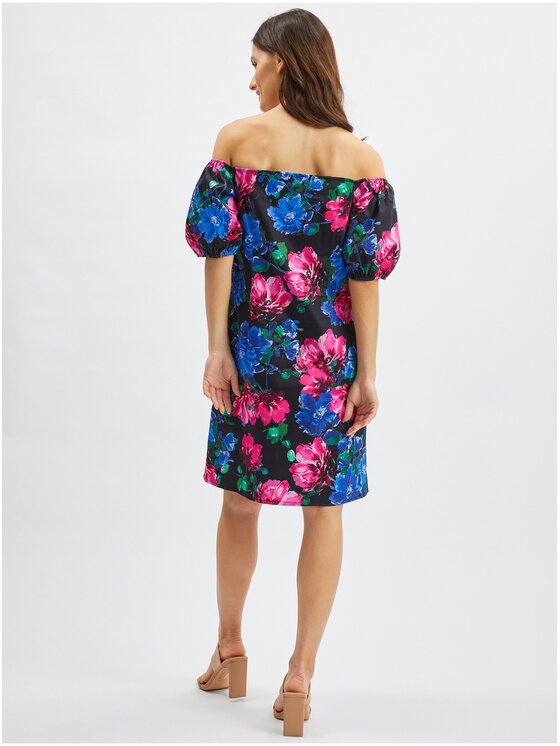 Orsay Orsay Sukienka 422177-660000__40 Czarny Regular Fit