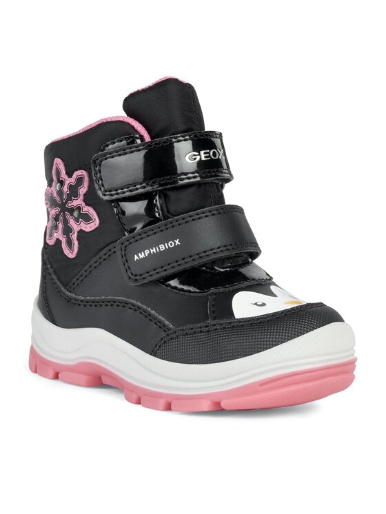 Geox Geox Zimski škornji B Flanfil Girl B Abx B363WA 054FU C0922 M Črna