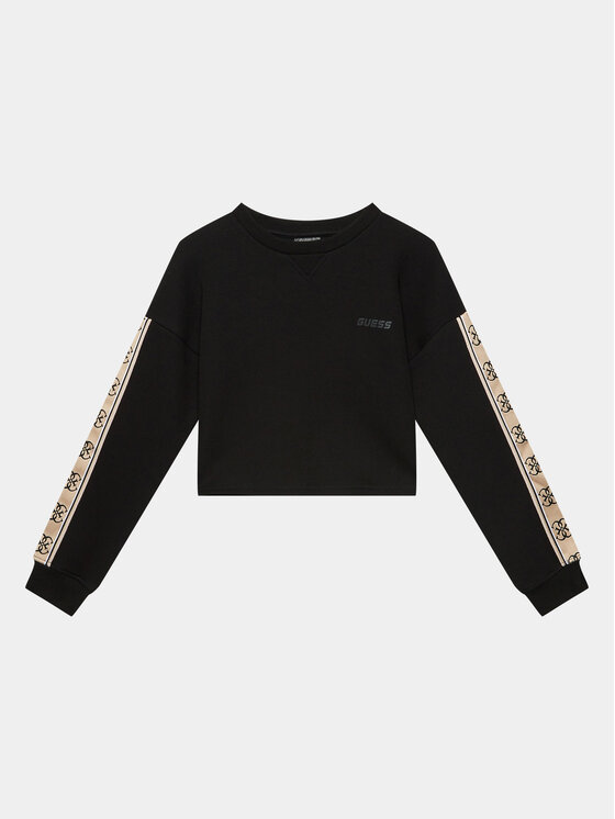 Guess Guess Džemperis J3BQ24 KB3P2 Juoda Relaxed Fit