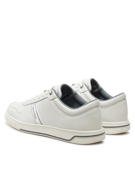 Calvin Klein Calvin Klein Laisvalaikio batai Low Top Lace Up Logo HM0HM01491 Balta