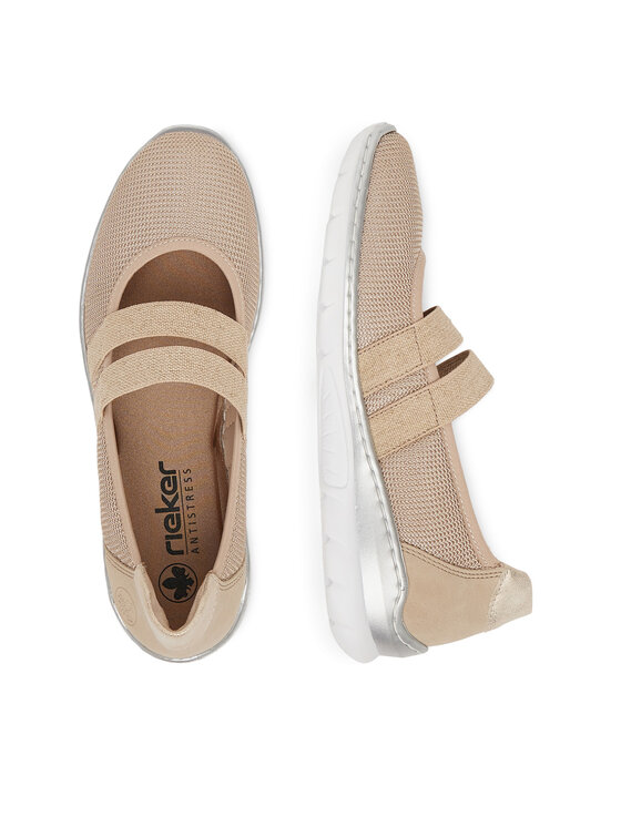 Rieker Rieker Pantofi L3281-62 Bej