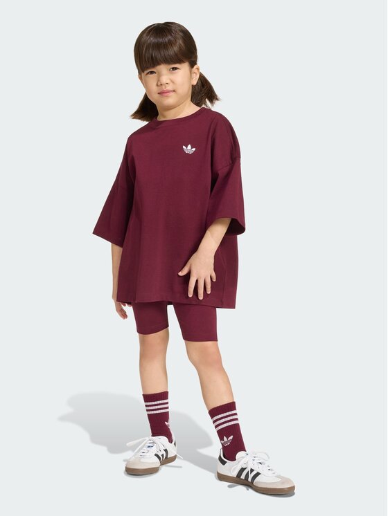 adidas adidas Zestaw dla niemowląt 168085 Czerwony ciemny