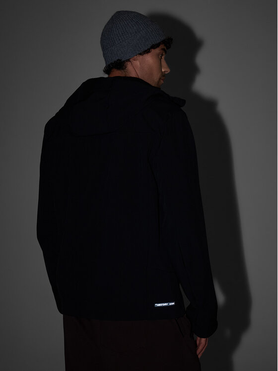 4F 4F Kurtka przejściowa URBAN COMMUTER Czarny Regular Fit