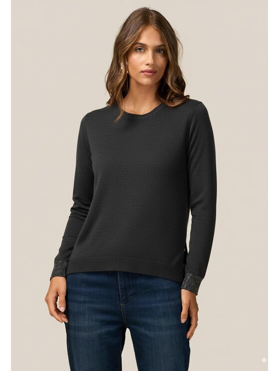 Oltre Oltre Maglione M298J005033N023 Grigio Slim Fit