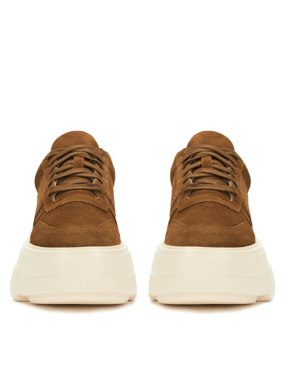 Badura Badura Sneakersy CASI-01W1-006 Brązowy