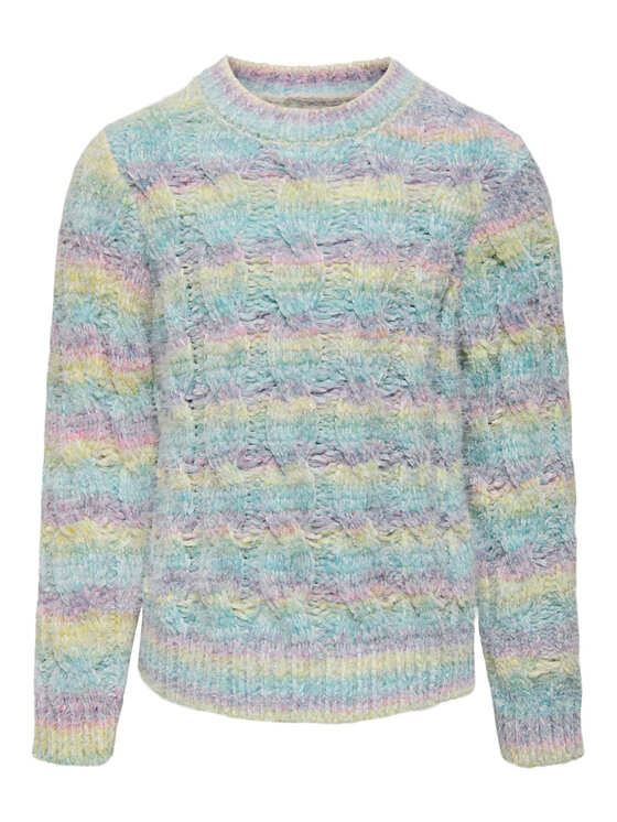 Kids ONLY Sveter 15302290 Farebná Regular Fit