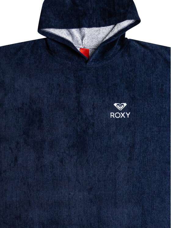 Roxy Roxy Pončo Sunny Joy ERJAA04260 Tmavomodrá Relaxed Fit