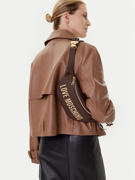 LOVE MOSCHINO LOVE MOSCHINO Сумка на пояс JC4195PP1NKD0301 Коричневий