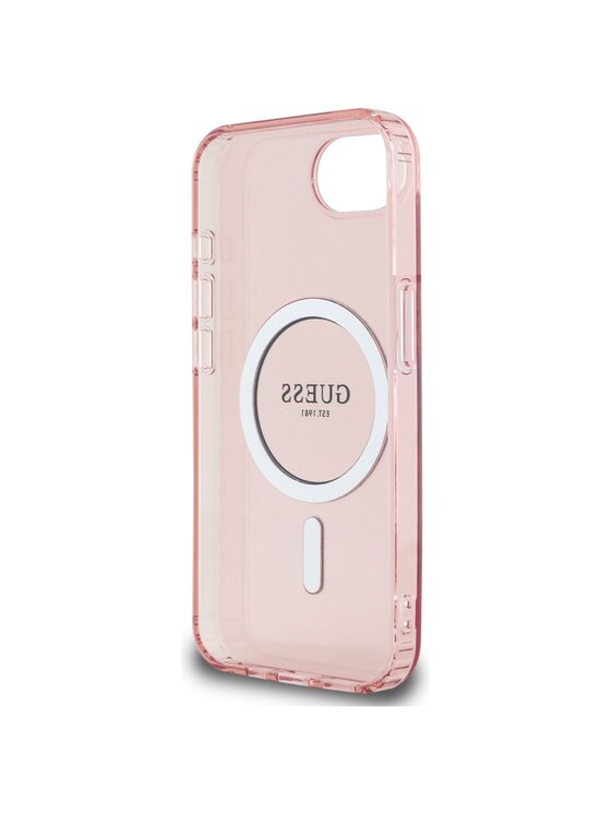 Guess Guess Etui na telefon Apple iPhone 16e Różowy