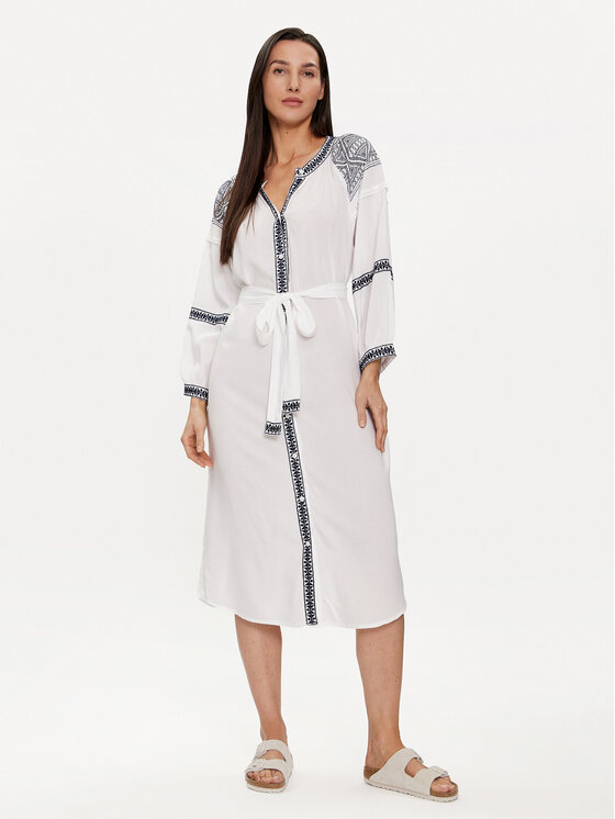 Melissa Odabash Melissa Odabash Suvekleit Ally Valge Regular Fit