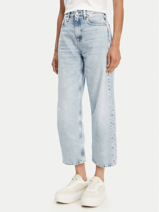 Calvin Klein Jeans Calvin Klein Jeans Blugi Barrel J20J225603 Albastru Loose Fit