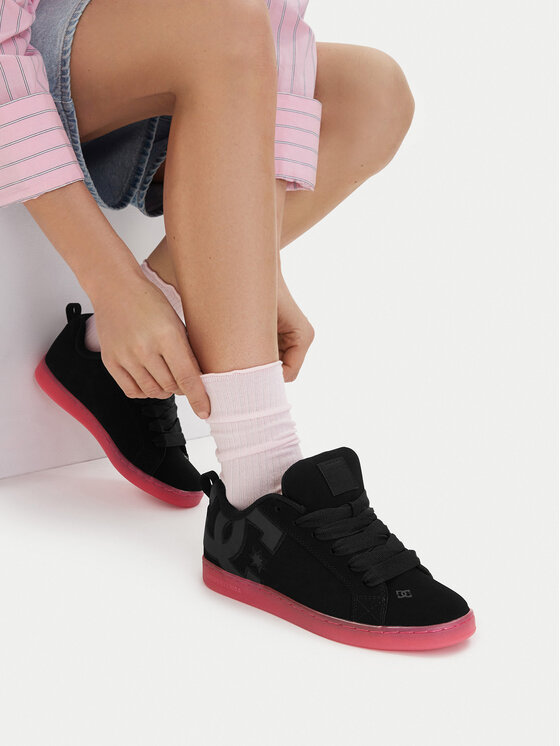 DC Shoes DC Shoes Снікерcи EO-COURT GRAFFIK LE DC02894001 Чорний