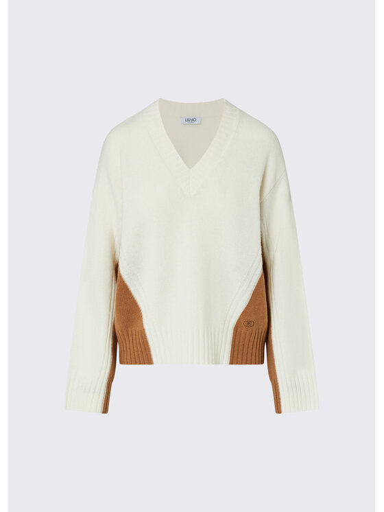 Liu Jo Liu Jo Cardigan WF6089MS009L9199 Bianco Regular Fit