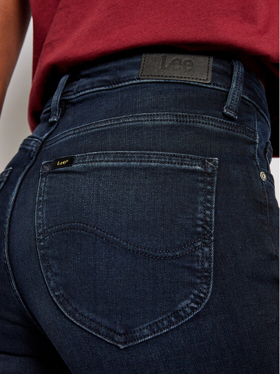Lee Lee Jeansy Scarlett High L626PHQS 112114304 Tmavomodrá Skinny Fit