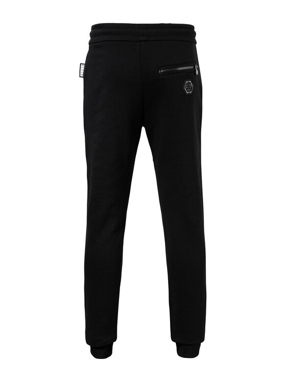 PHILIPP PLEIN PHILIPP PLEIN Spodnie dresowe 30862 Czarny Jogger Fit
