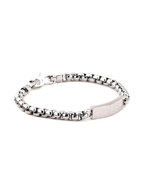 Guess Guess Náramek JUMB03028JW-ST-L Stříbrná