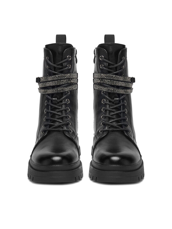 DeeZee DeeZee Schnürschuhe 25302-1 Schwarz