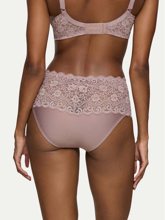 Triumph Triumph Klasične spodnje hlačke z visokim pasom Amourette 10210675 Roza