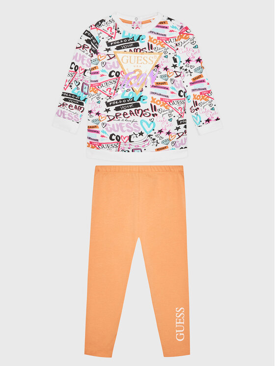 Completo felpa e leggings A3RG03 KA6R3 Multicolore...