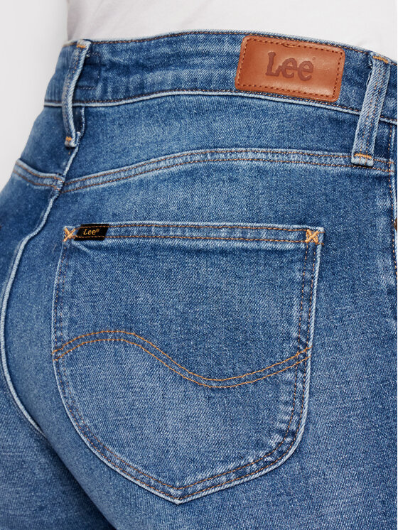 Lee Lee Jeansy Elly L305DJJF 112105974 Niebieski Slim Fit
