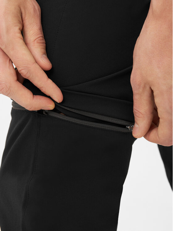 Viking Viking Spodnie materiałowe Rocklyn 2in1 Man Czarny Regular Fit