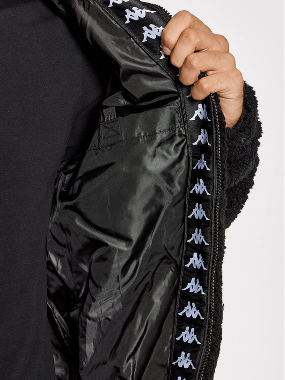 Kappa Veste de mi saison 310018 Noir Regular Fit Modivo