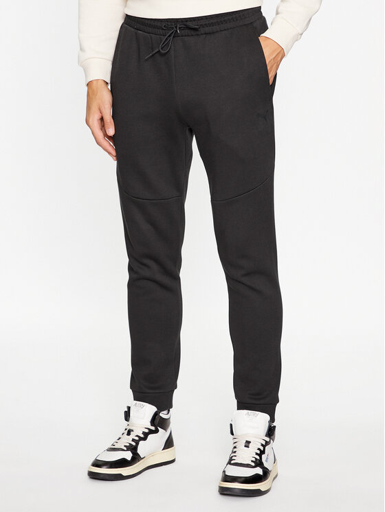 Puma Teplákové nohavice Pumatech 538286 Čierna Regular Fit