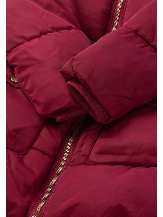 minoti minoti Kurtka zimowa 32COAT152 Bordowy Longline Fit