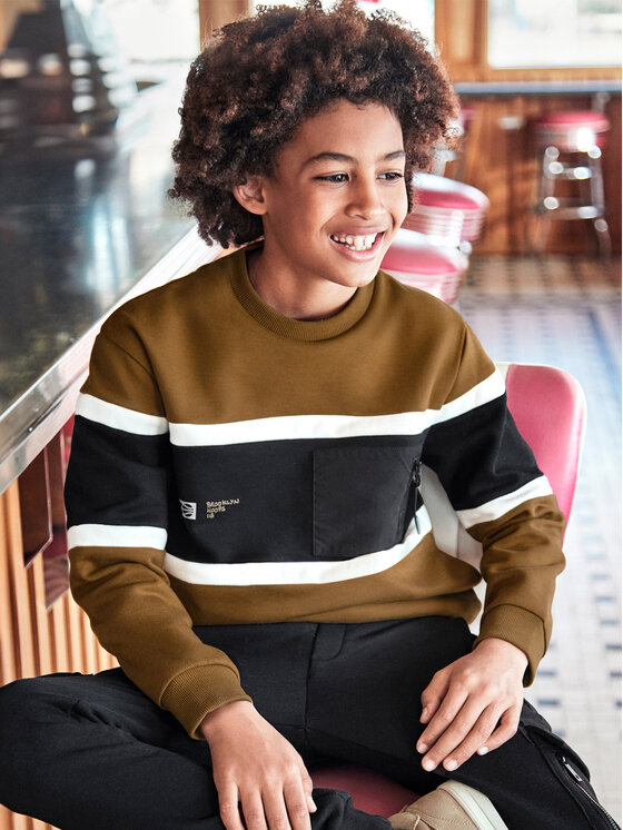 Mayoral Mayoral Світшот 7453 Коричневий Regular Fit