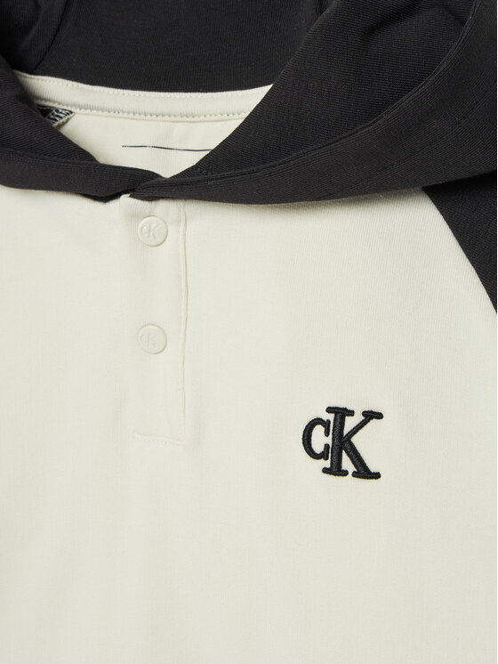 Calvin Klein Jeans Calvin Klein Jeans Jogginganzug IN0IN00263 Écru Regular Fit