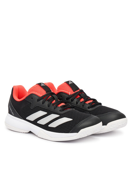adidas adidas Tenisové topánky Courtflash JR4451 Čierna