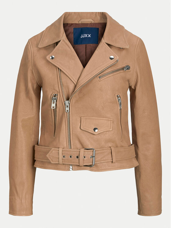 JJXX JJXX Шкіряна куртка Holly 12200286 Коричневий Regular Fit