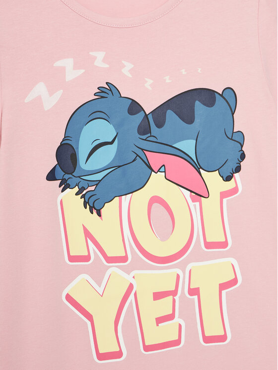 NAME IT NAME IT Νυχτικό Stitch 13242966 Ροζ Regular Fit