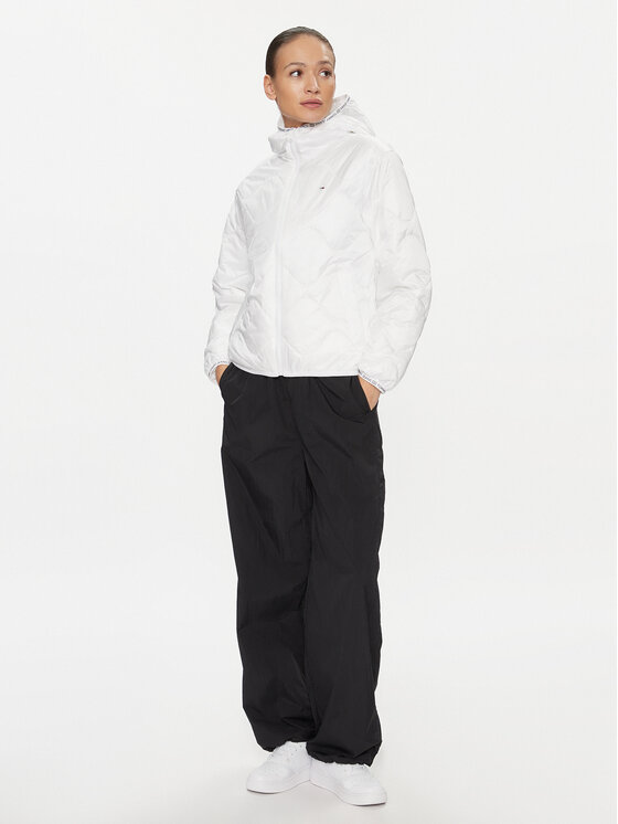 Tommy Jeans Tommy Jeans Demisezoninė striukė DW0DW17242 Balta Regular Fit