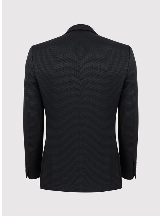 Pako Lorente Pako Lorente Marynarka P24SF-3S-002 Czarny Slim Fit