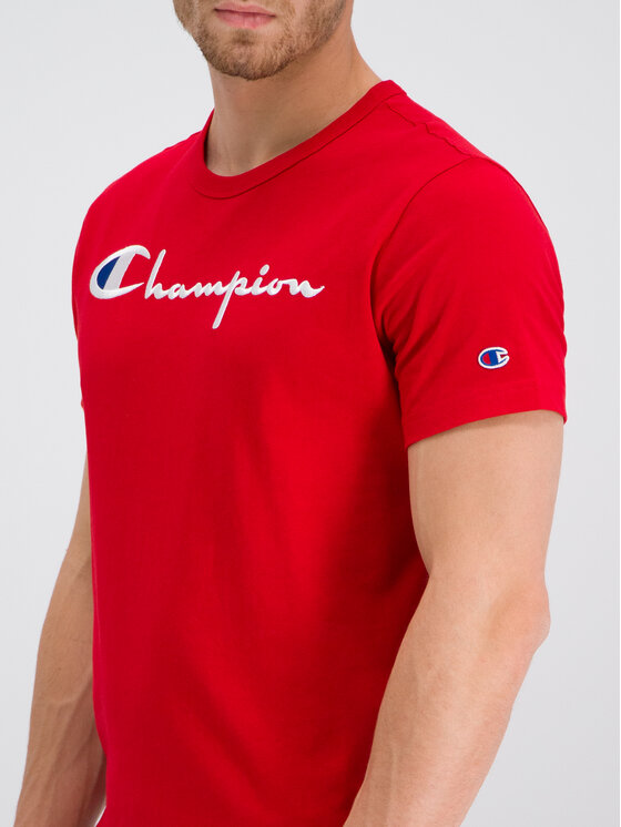 Champion Champion T-Shirt 210972 Czerwony Regular Fit