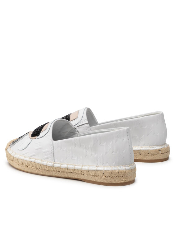 KARL LAGERFELD KARL LAGERFELD Espadrilės KL80121 Balta