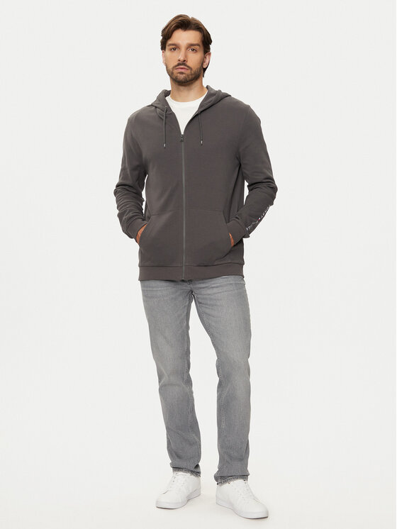 Tommy Hilfiger Tommy Hilfiger Суитшърт UM0UM03347 Сив Regular Fit