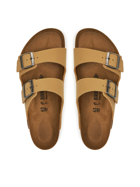 Birkenstock Birkenstock Ciabatte Arizona Birko-Flor 1029170 Beige