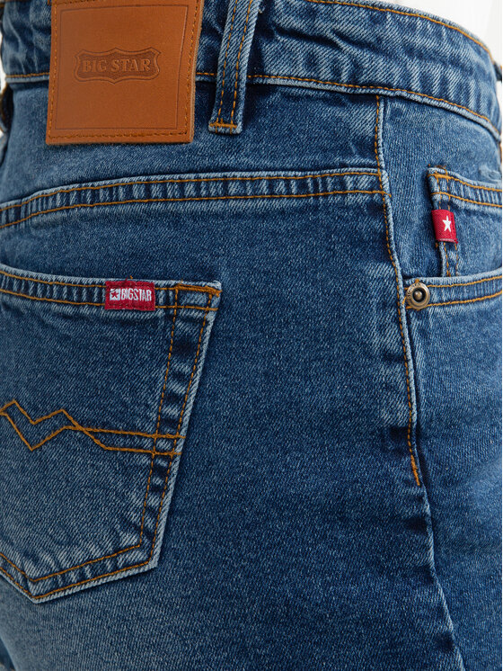 BIG STAR BIG STAR Szorty jeansowe SHAINA Granatowy Skinny Fit