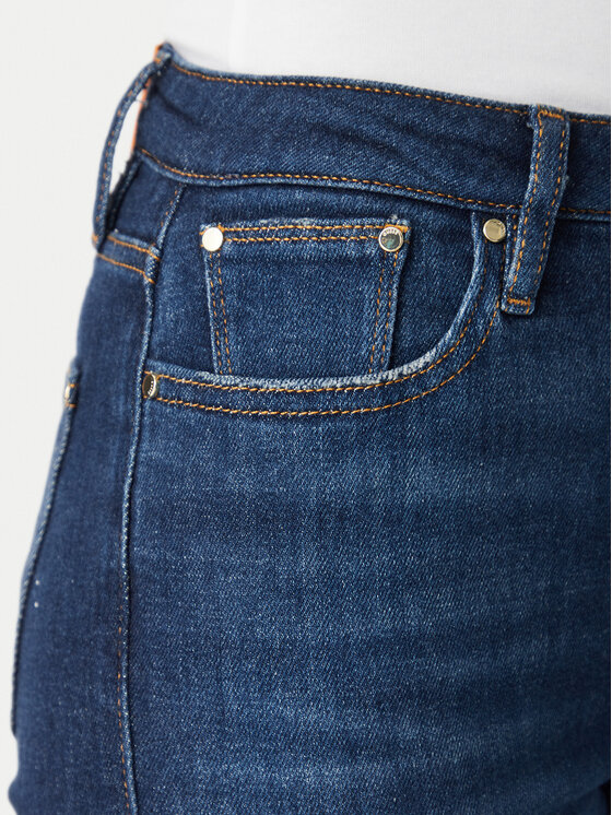 Guess Guess Jeansy W6YA0L D1335 Granatowy Boot Fit