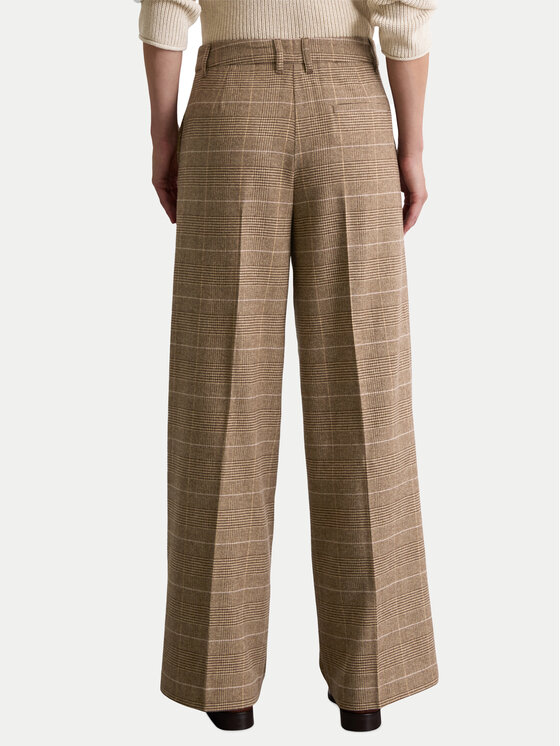 Marc O'Polo Marc O'Polo Spodnie palazzo 508 0150 10417 Beżowy Wide Fit