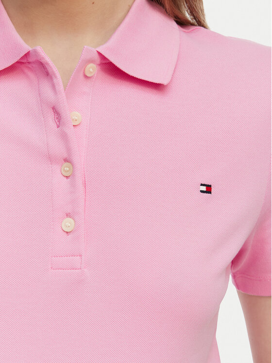 Tommy Hilfiger Tommy Hilfiger Poloshirt 1985 WW0WW43225 Hellrosa Slim Fit