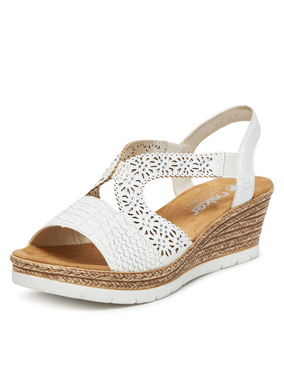 Rieker Rieker Sandalen 61916-80 Weiß