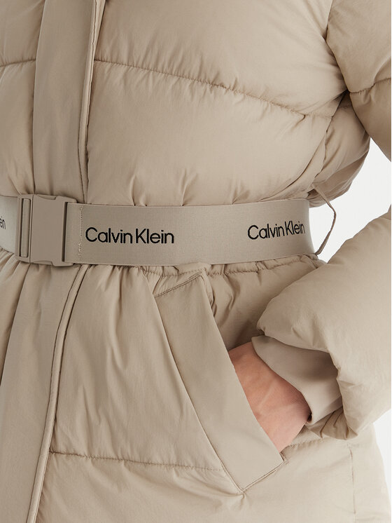 Calvin Klein Jeans Calvin Klein Jeans Zimní bunda LV047D508G Béžová Regular Fit
