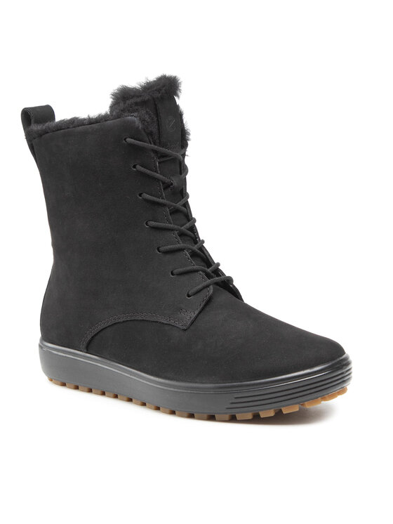 ECCO ECCO Bokacsizma Soft 7 Tred W 45042302001 Fekete