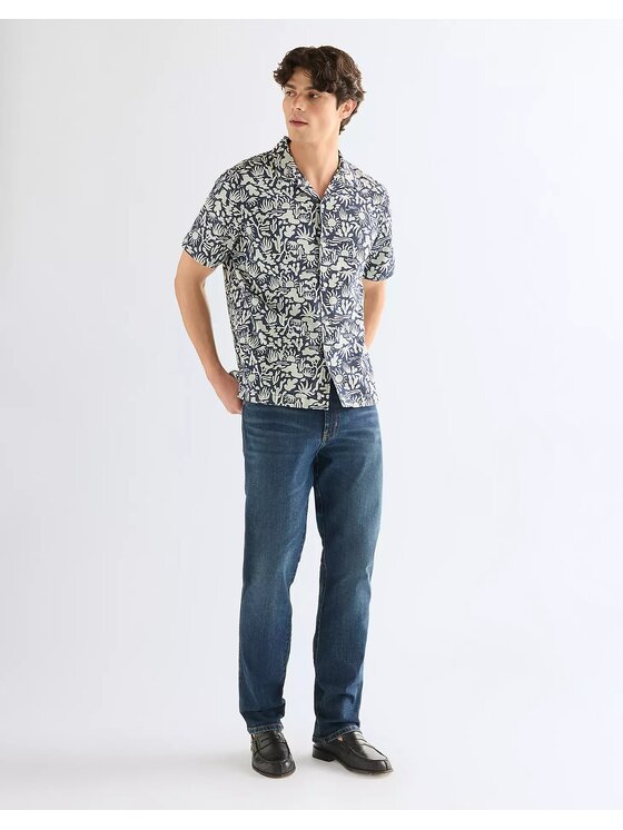 Wrangler Wrangler Koszula SS RESORT SHIRT Kolorowy Relaxed Fit