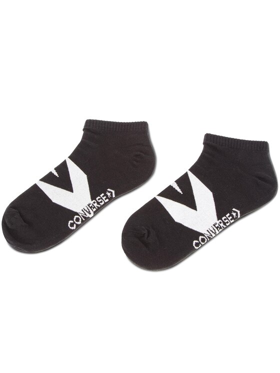 Converse Converse Σετ 3 ζευγάρια κοντές κάλτσες unisex E748B-3020 Μαύρο